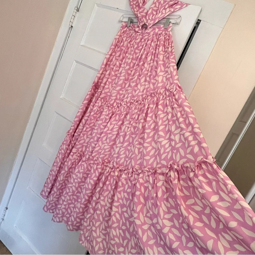 Palmacea Lavanda Hoop Dress Cover Up Macarena size XS Resort Summer NWT Colombia - Picture 6 of 11